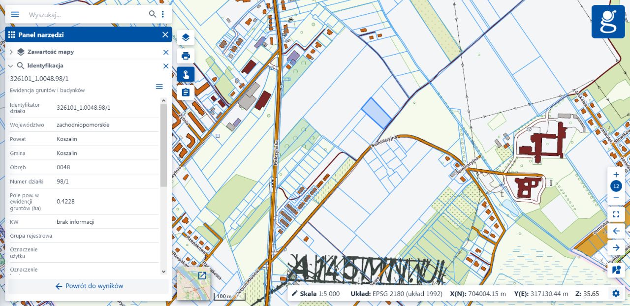 Działka inwestycyjna Koszalin Sarzyno, ul. Seminaryjna. Zdjęcie 2