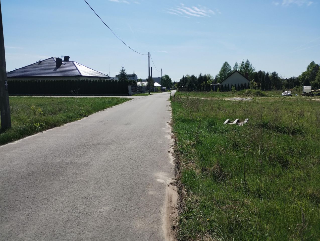 Działka rolno-budowlana Adamów, ul. Słoneczna. Zdjęcie 7