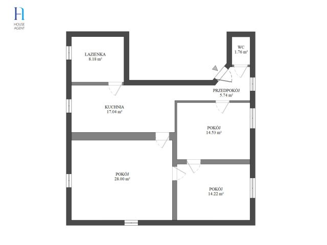 Mieszkanie 3-pokojowe Łódź Julianów, ul. dr. Władysława Biegańskiego. Zdjęcie 20