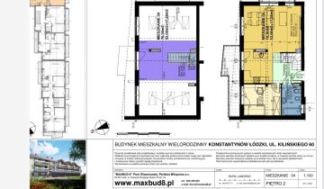 Mieszkanie 3-pokojowe Konstantynów Łódzki, ul. Jana Kilińskiego