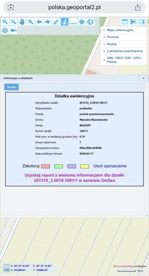Działka rolna Mazury. Zdjęcie 2