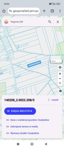 Działka budowlana Targonie. Zdjęcie 1