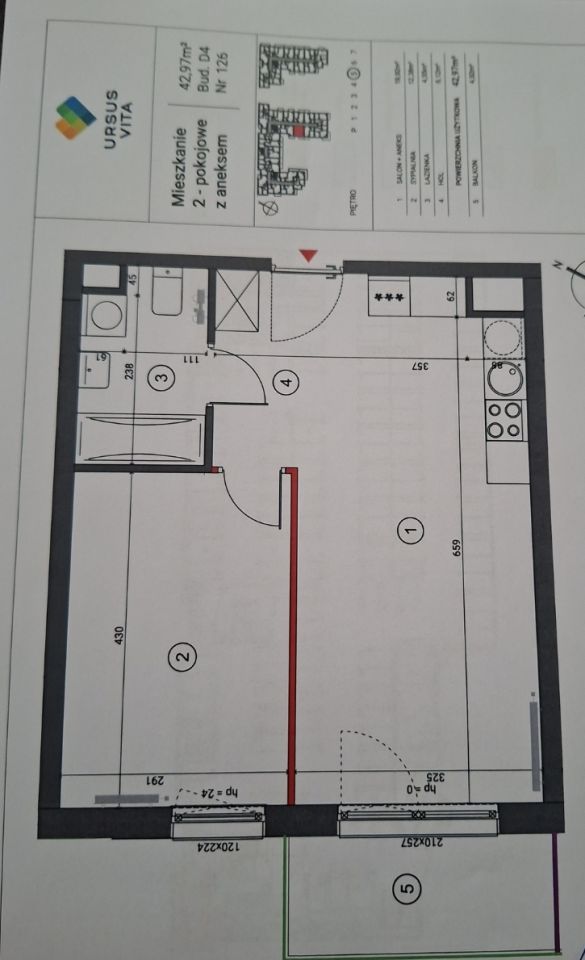 Mieszkanie 2-pokojowe Warszawa Ursus, ul. Silnikowa