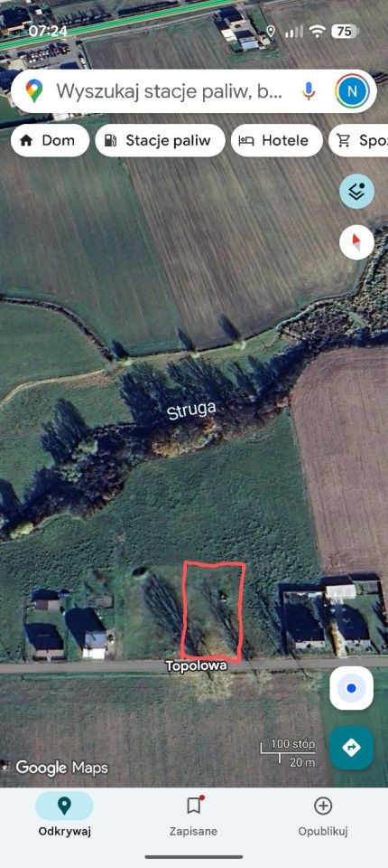 Działka budowlana Węgierki, ul. Topolowa