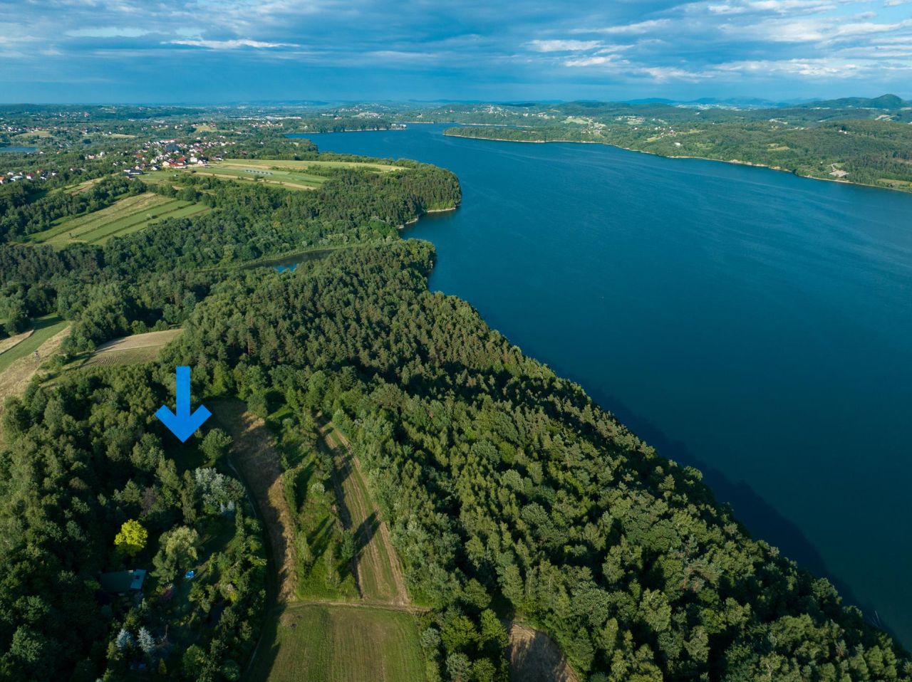 Działka budowlana Borzęta. Zdjęcie 5