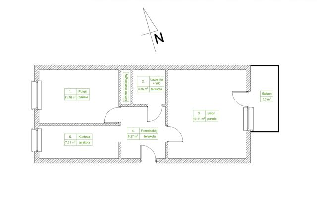 Mieszkanie 2-pokojowe Świdnik Centrum, al. Armii Krajowej. Zdjęcie 19