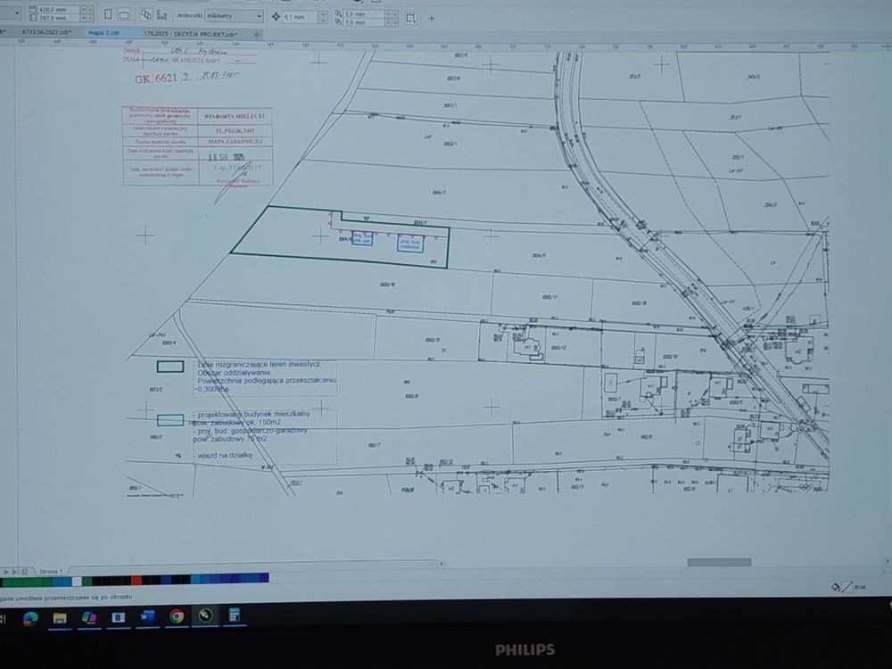 Działka budowlana Rydzów. Zdjęcie 3