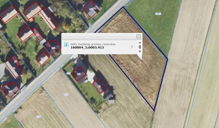 Działka budowlana Gana