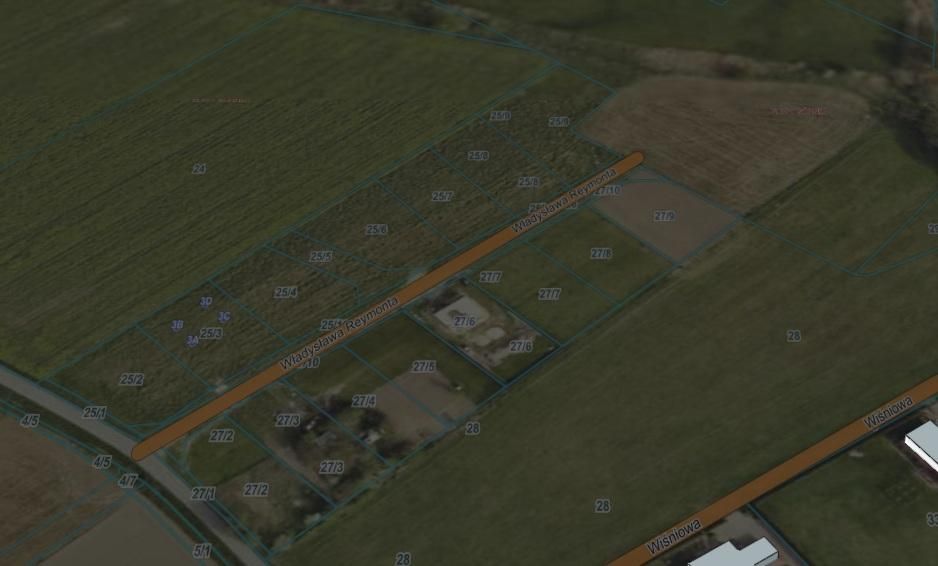 Działka budowlana Oława Górnik, ul. Władysława Reymonta. Zdjęcie 9