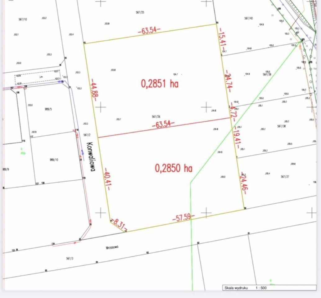 Działka budowlana Ścinawa. Zdjęcie 2
