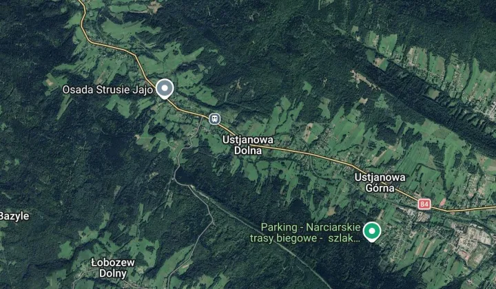 Działka budowlana Ustjanowa Dolna