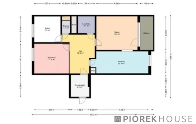 Mieszkanie 3-pokojowe Warszawa Ursynów, ul. Koncertowa. Zdjęcie 14