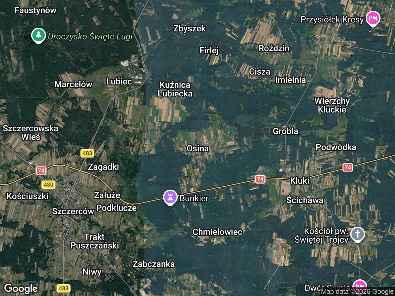 Działka rolna Osina. Zdjęcie 1