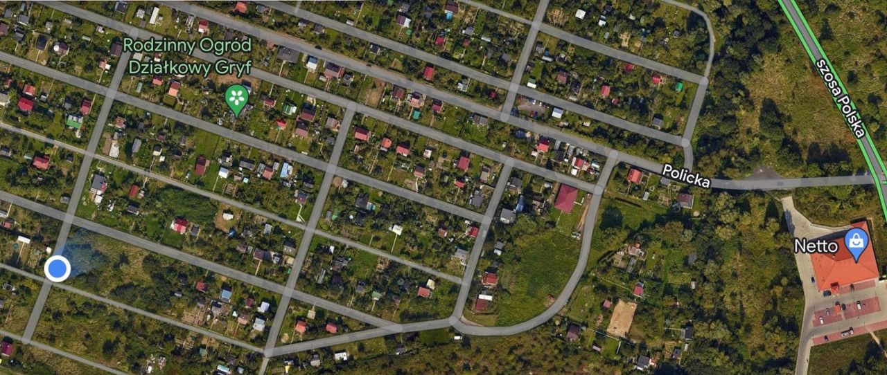 Działka rod Szczecin Bukowo, ul. Szosa Polska. Zdjęcie 2