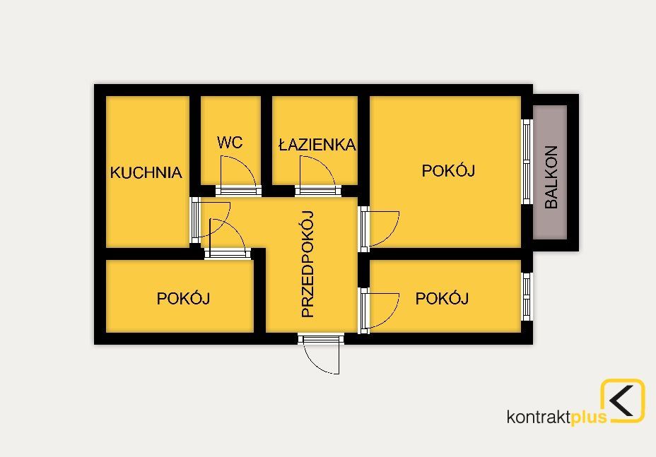 Mieszkanie 3-pokojowe Ruda Śląska Kochłowice, ul. Wschodnia. Zdjęcie 2