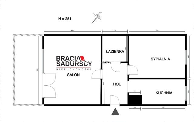 Mieszkanie 2-pokojowe Kraków Bieżanów, ul. ks. Piotra Ściegiennego. Zdjęcie 18