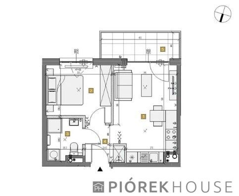 Mieszkanie 2-pokojowe Warszawa Wola, ul. Erazma Ciołka. Zdjęcie 1