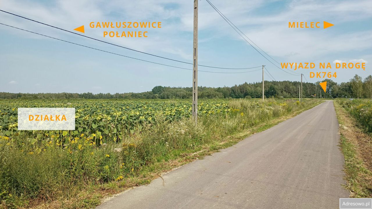 Działka budowlana Kliszów. Zdjęcie 5