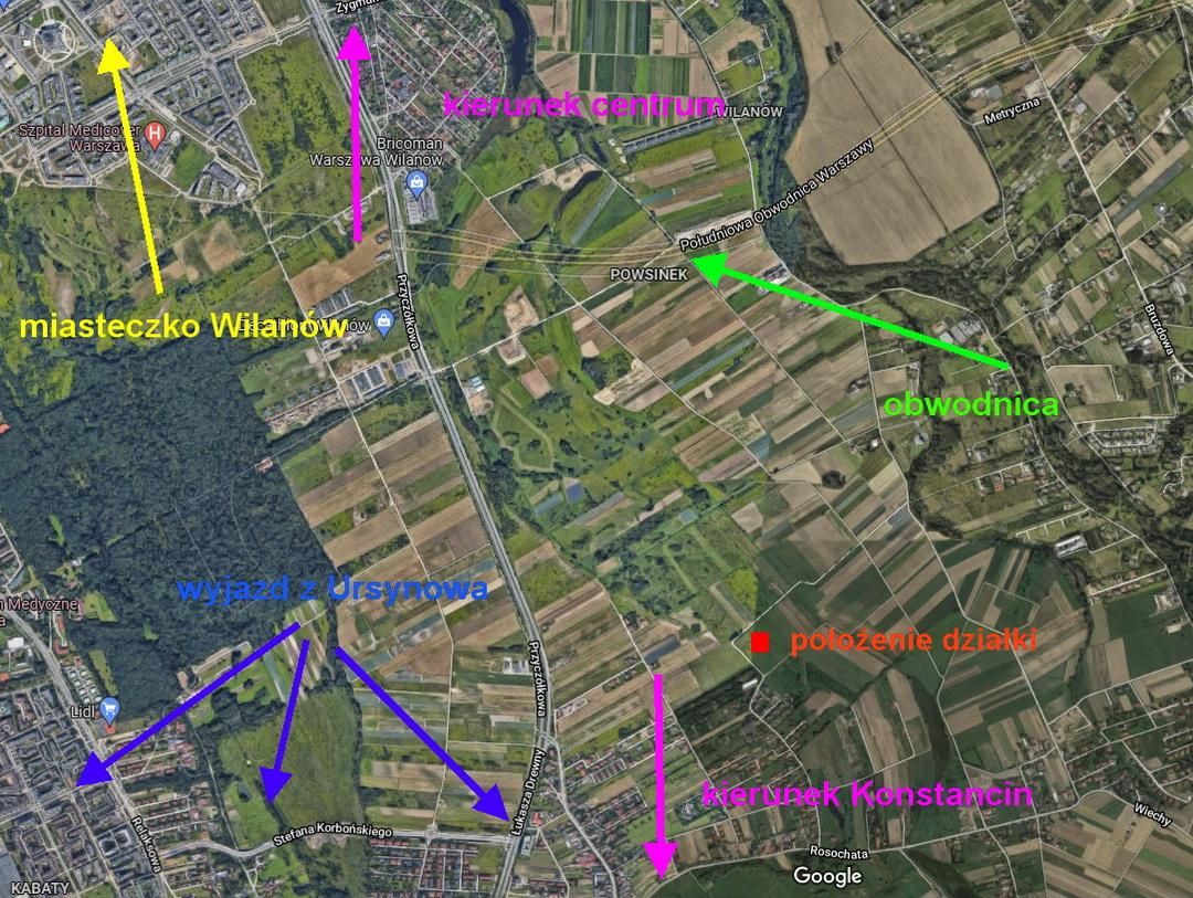 Działka budowlana Warszawa Wilanów, ul. Zakamarek. Zdjęcie 1