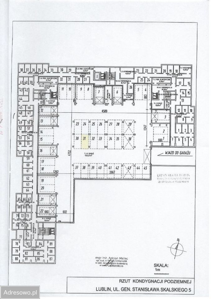 Mieszkanie 2-pokojowe Lublin Felin, ul. Generała Stanisława Skalskiego. Zdjęcie 15