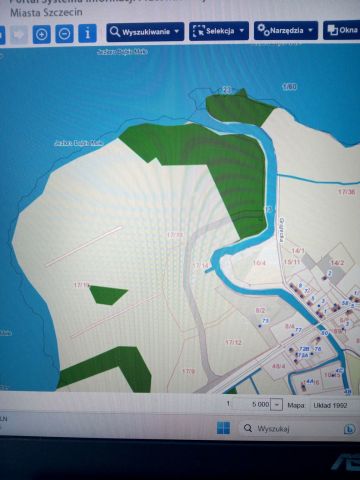 Działka budowlana Szczecin Dąbie, ul. Przybrzeżna. Zdjęcie 1