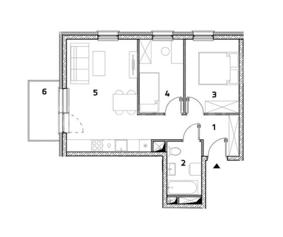 Mieszkanie 3-pokojowe Rzeszów Staromieście, ul. Ceramiczna. Zdjęcie 7