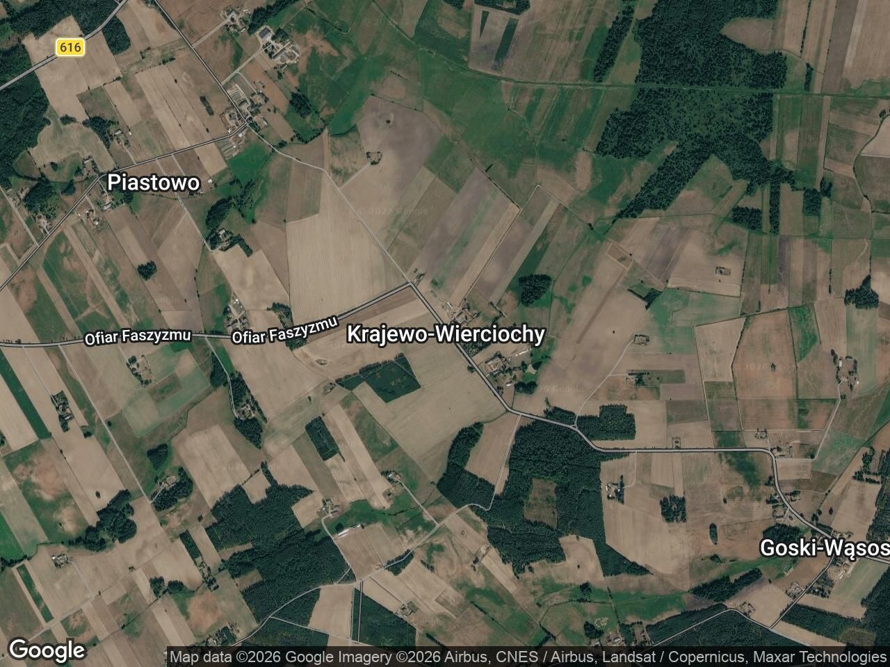 Działka budowlana Krajewo-Wierciochy. Zdjęcie 1
