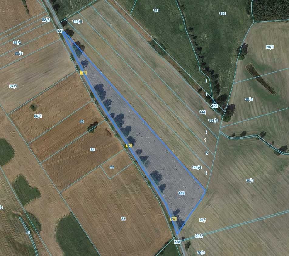 Działka rolna Podróżna. Zdjęcie 3