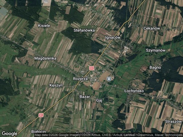 Działka budowlana Rozprza, ul. Piotrkowska. Zdjęcie 1