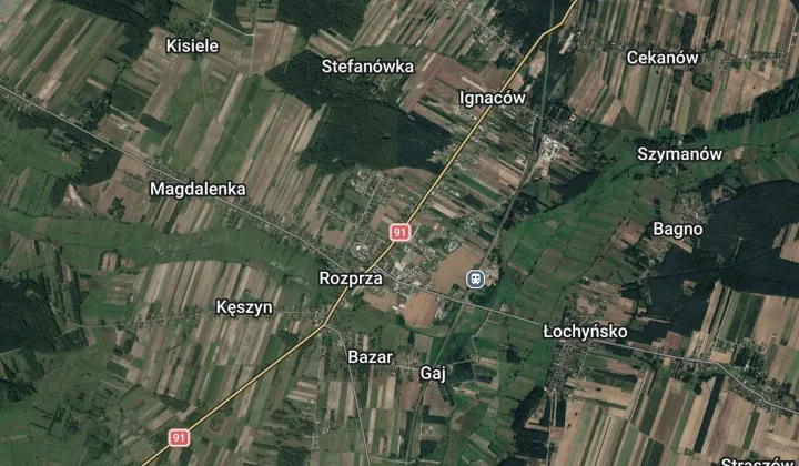 Działka budowlana Rozprza, ul. Piotrkowska