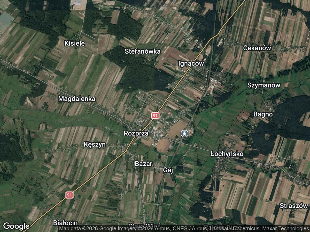 Działka budowlana Rozprza, ul. Piotrkowska. Zdjęcie 1