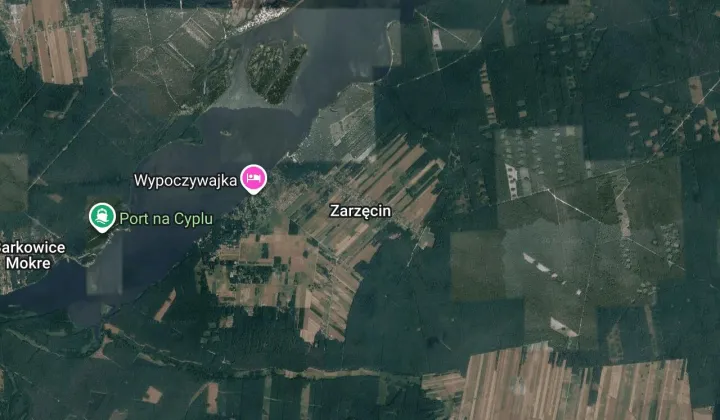 Działka rekreacyjna Zarzęcin