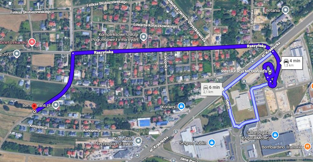 Działka rolno-budowlana Konopnica. Zdjęcie 4
