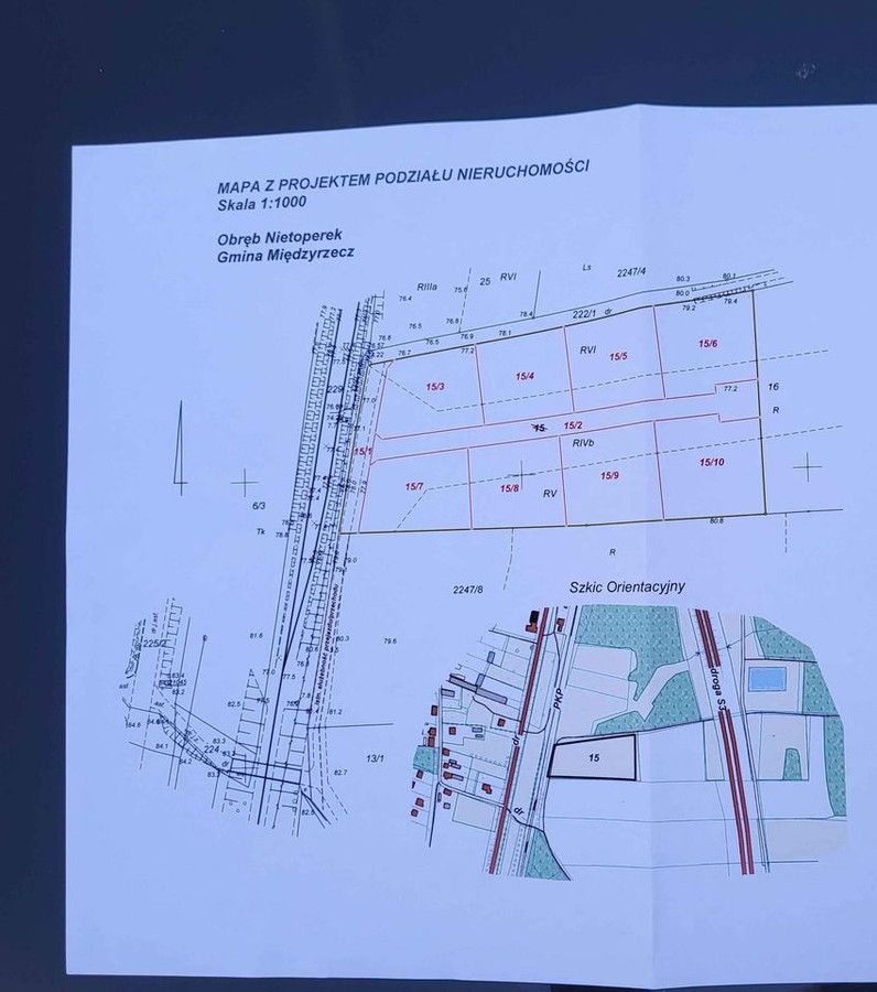 Działka budowlana Nietoperek. Zdjęcie 3