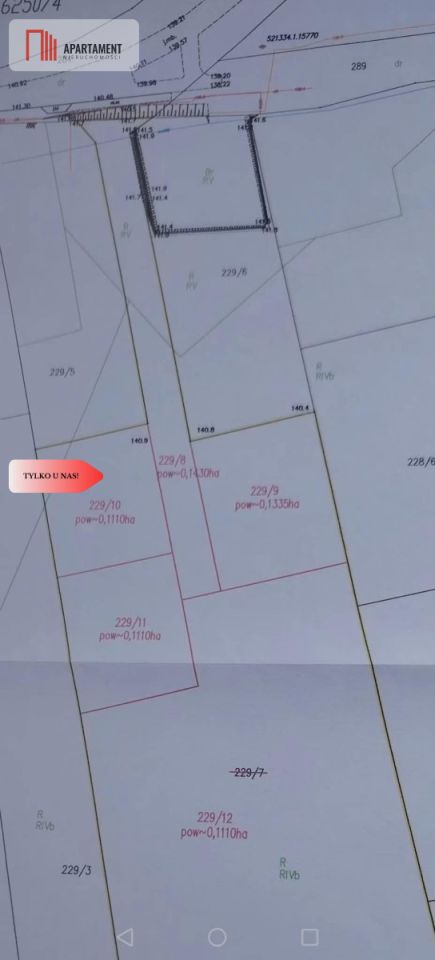 Działka inwestycyjna Drzewiany. Zdjęcie 5