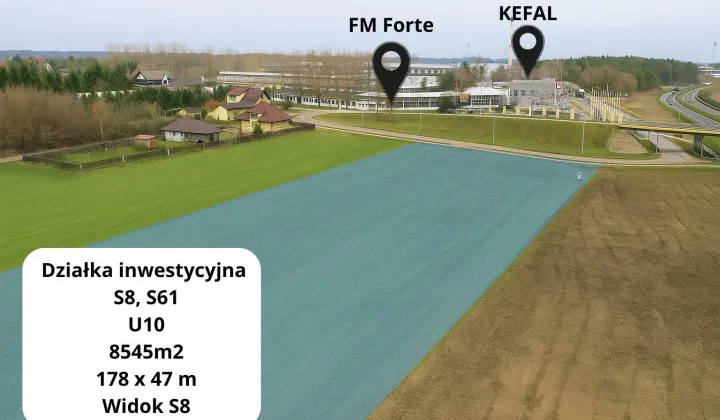 Działka inwestycyjna Ostrów Mazowiecka, ul. Biała