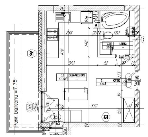Mieszkanie 1-pokojowe Lublin Kalinowszczyzna. Zdjęcie 15
