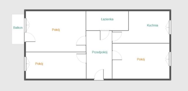 Mieszkanie 3-pokojowe Rzeszów, ul. Szarych Szeregów. Zdjęcie 14
