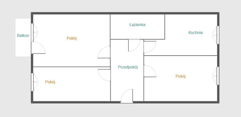 Mieszkanie 3-pokojowe Rzeszów, ul. Szarych Szeregów. Zdjęcie 14
