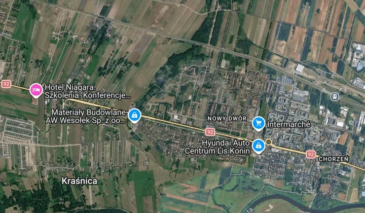 Działka budowlana Konin Nowy Dwór, ul. Kameliowa