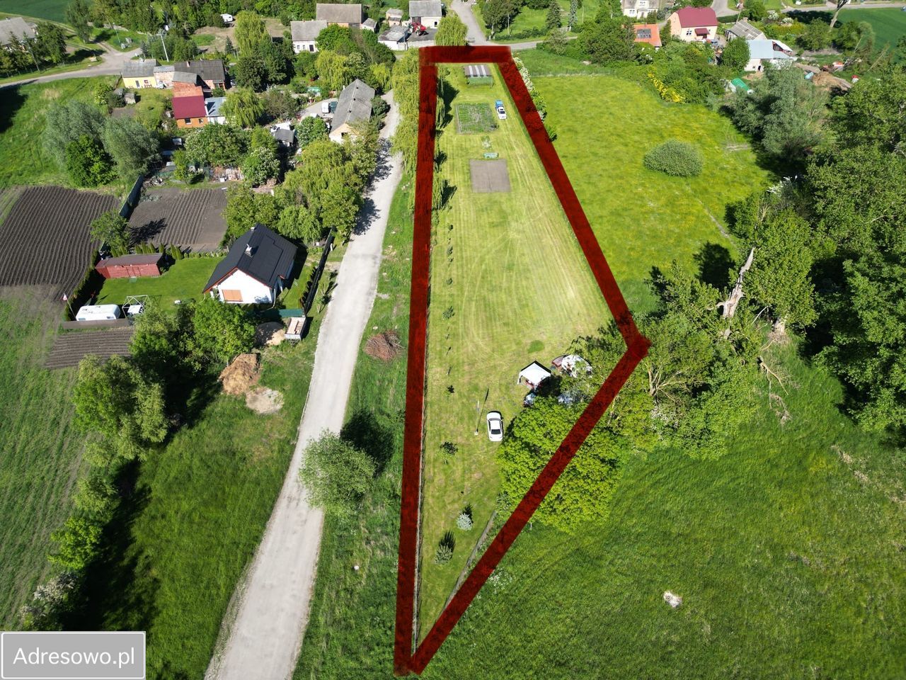 Działka inwestycyjna Wierzbno. Zdjęcie 2