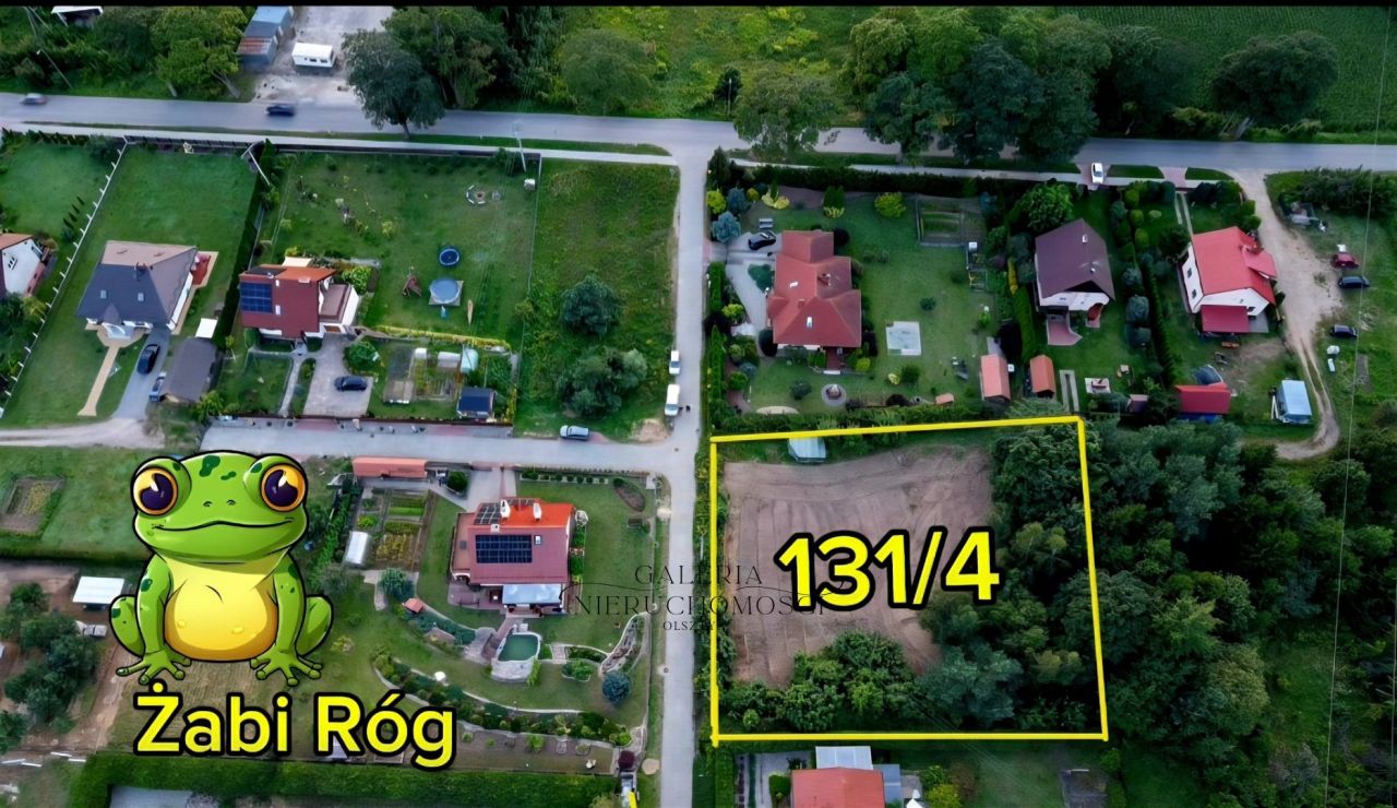 Działka budowlana Żabi Róg