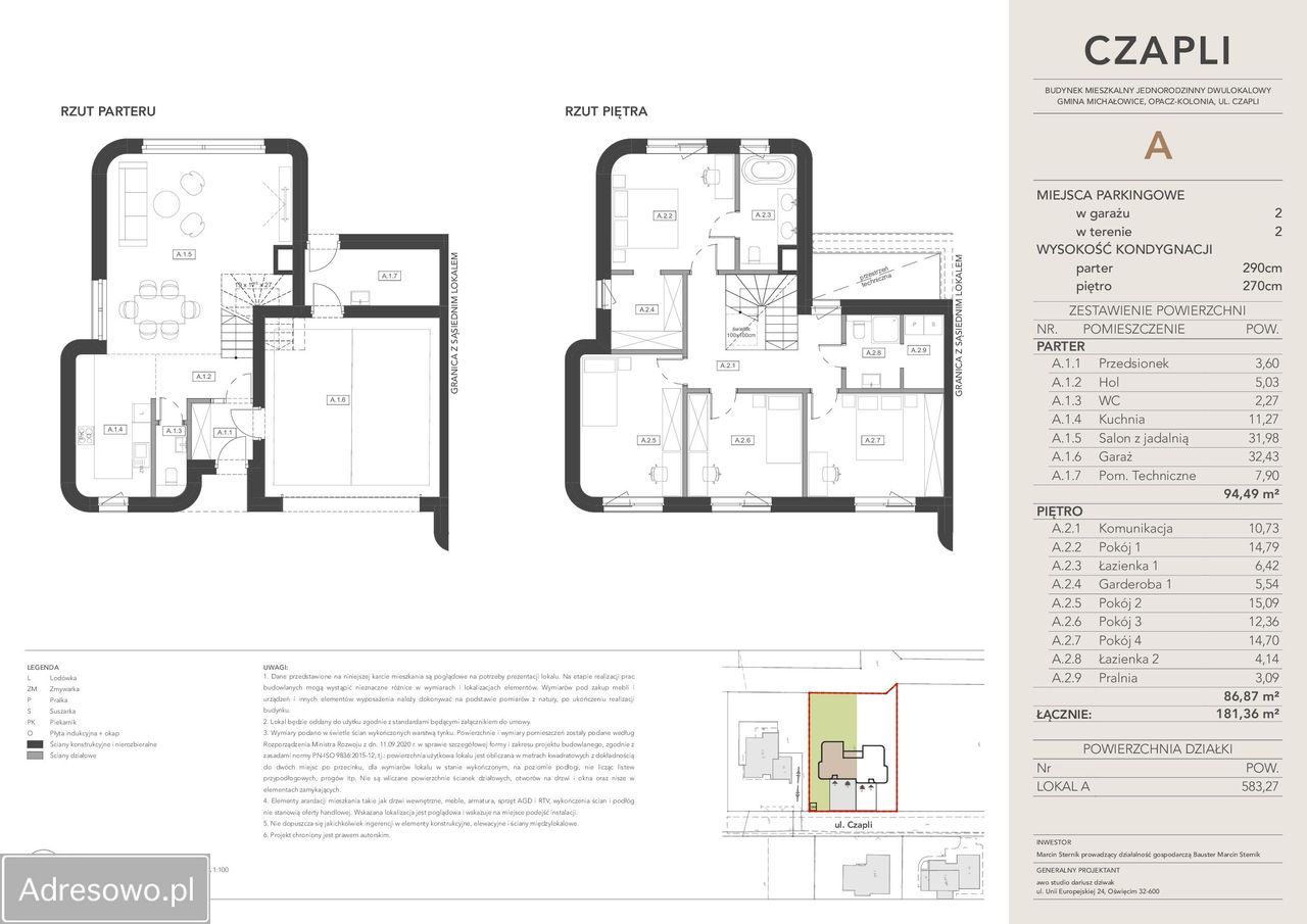 bliźniak, 5 pokoi Opacz-Kolonia, ul. Czapli. Zdjęcie 11
