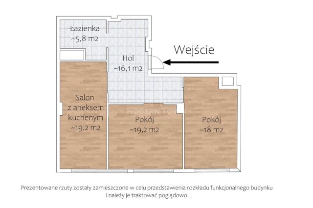 Mieszkanie 3-pokojowe Warszawa Ochota, ul. Grójecka. Zdjęcie 12