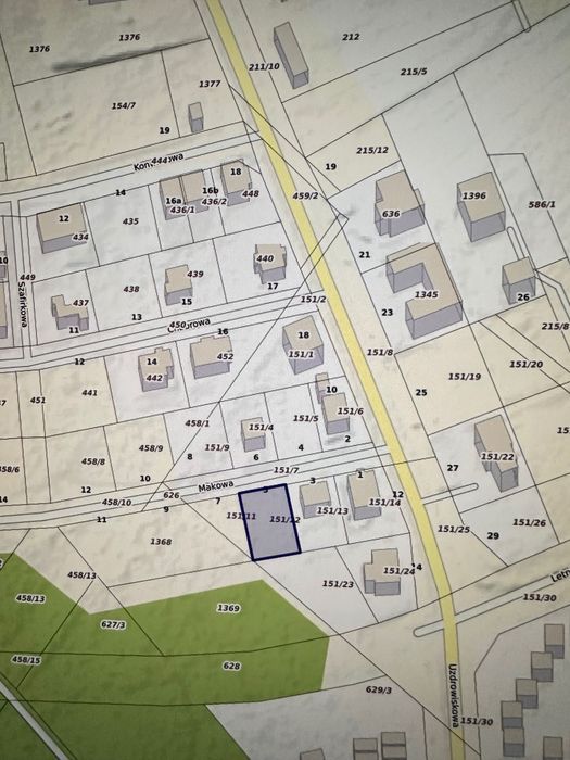 Działka budowlana Jarosławiec, ul. Makowa