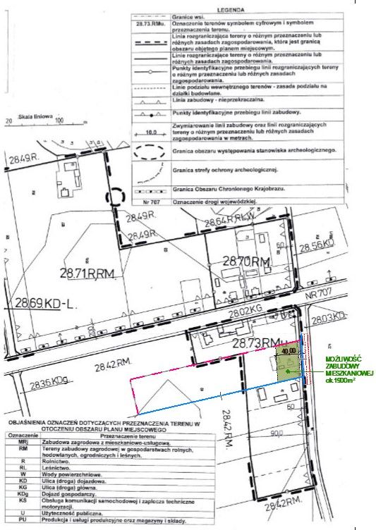 Działka rolno-budowlana Pokrzywna. Zdjęcie 9