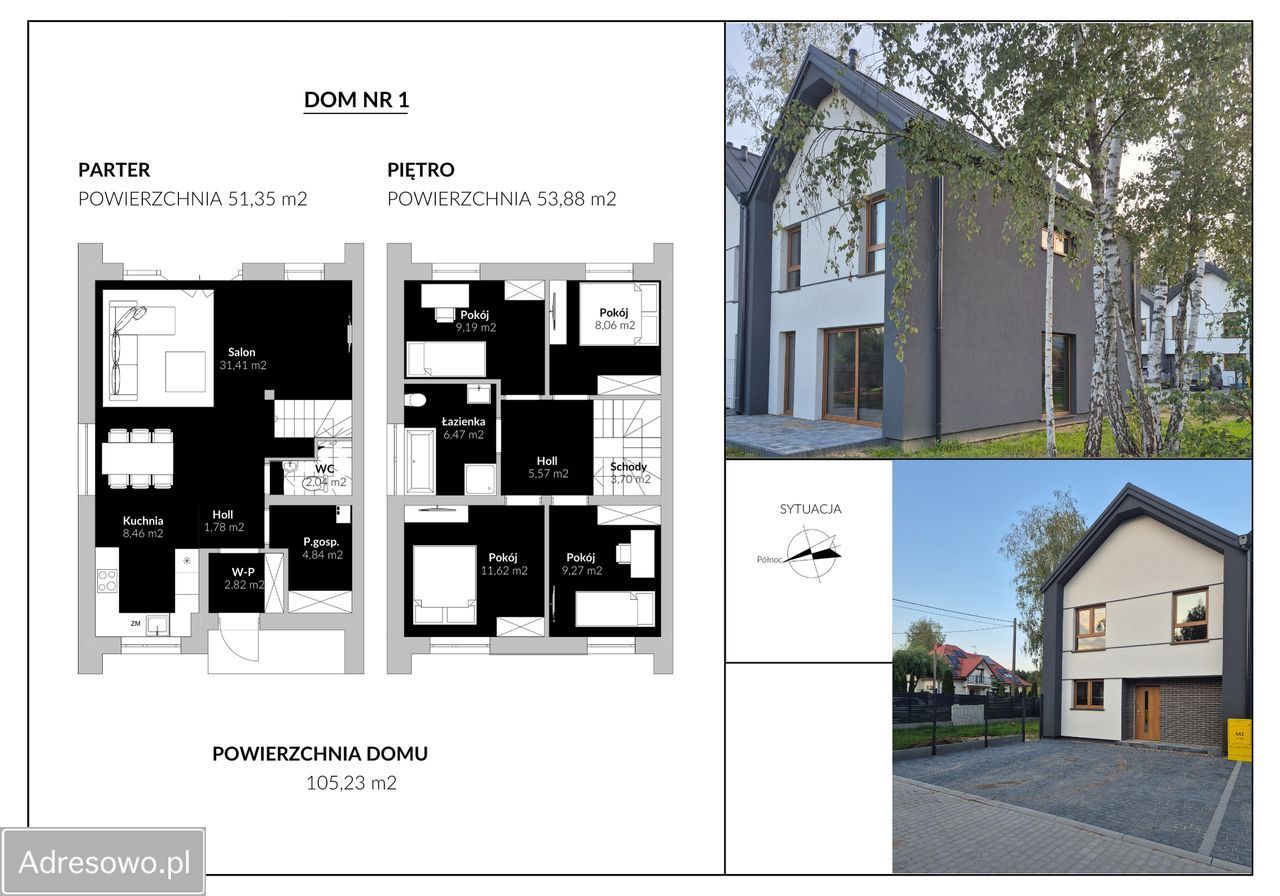 bliźniak, 5 pokoi Sobolewo, ul. Zajęcza. Zdjęcie 2