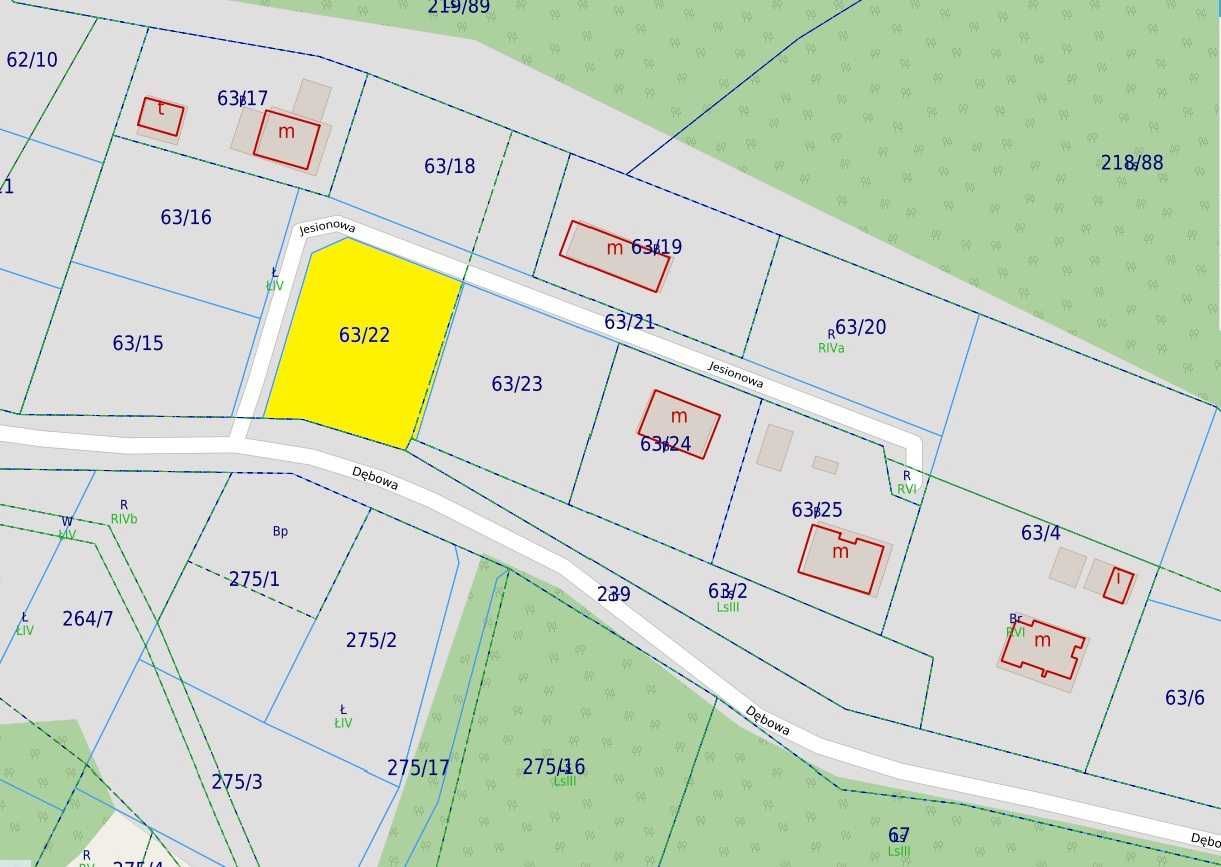 Działka budowlana Jakubów. Zdjęcie 5