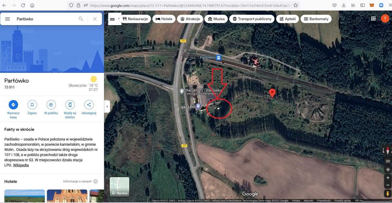 Działka inwestycyjna Parłówko. Zdjęcie 3