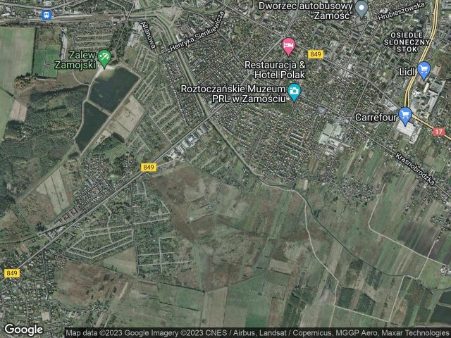 Działka budowlana Zamość, ul. Aleksandra Fredry. Zdjęcie 1